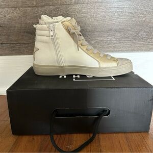 Shu Shop Rooney Bone Lizard‎ High Tops Sz 7.5